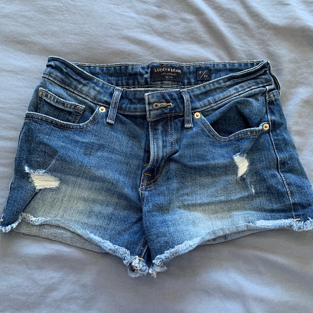 Size 2 Lucky Brand Jean Shorts